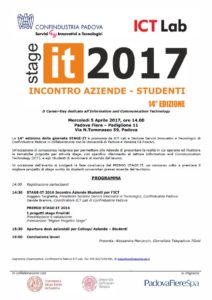 Programma Stage IT 2017 IBC