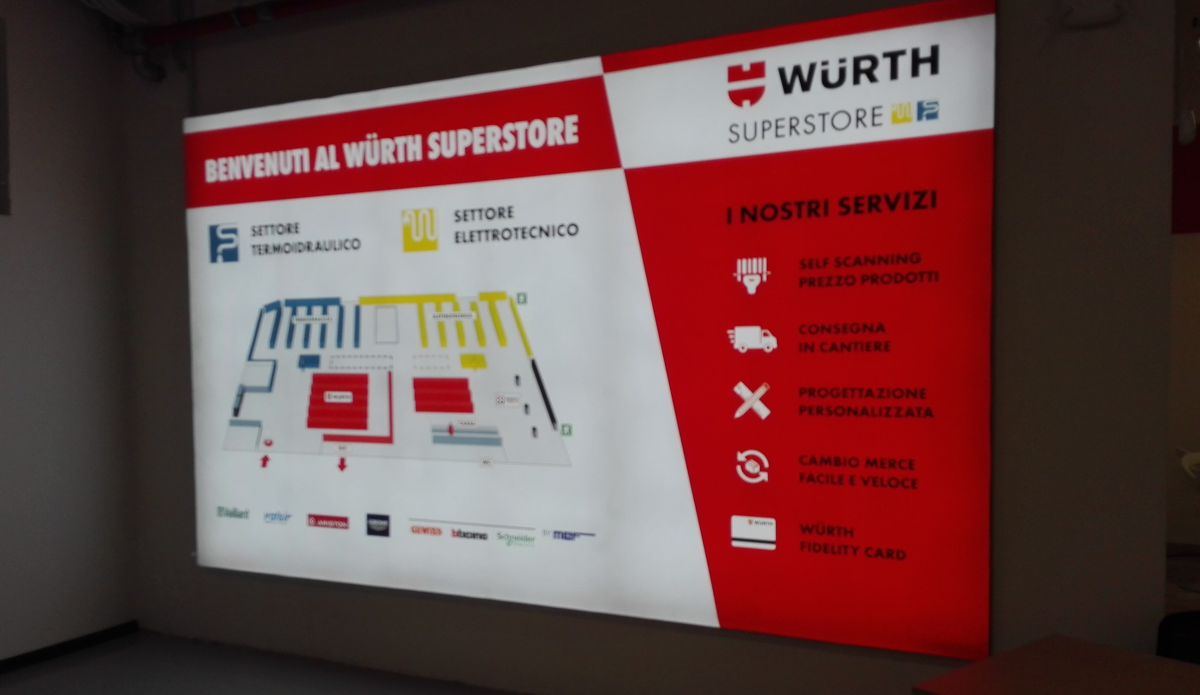 IBC srl Würth SuperStore Milano Inaugurazione