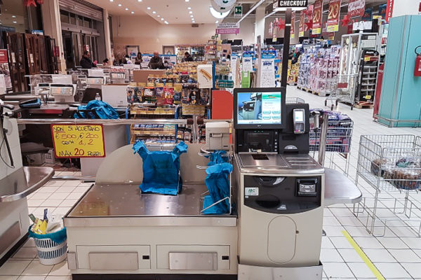 Nuova area Self Checkout per il Famila di Codogno