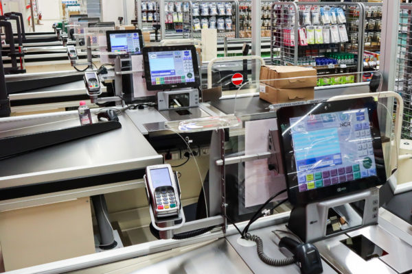 Casse NCR al MEGA S. Maria di Sala (VE) Gruppo Unicomm installazione a cura di IBC srl