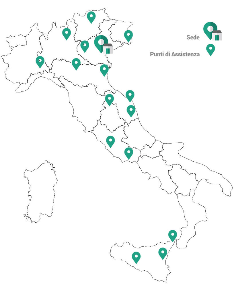 Copertura territoriale IBC
