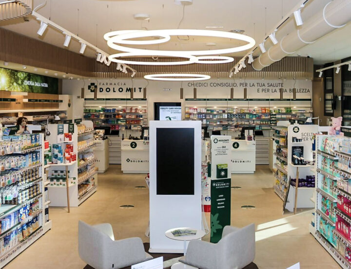 Etichette Elettroniche grazie ad IBC per Farmacia Dolomiti