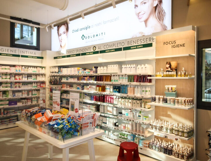 Etichette Elettroniche grazie ad IBC per Farmacia Dolomiti