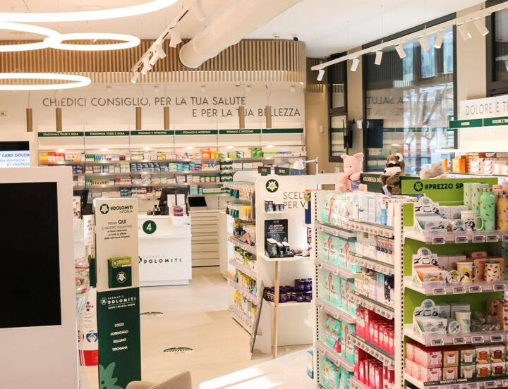 Etichette Elettroniche grazie ad IBC per Farmacia Dolomiti