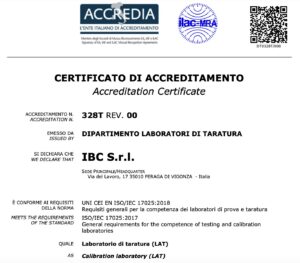 Certificato accredia