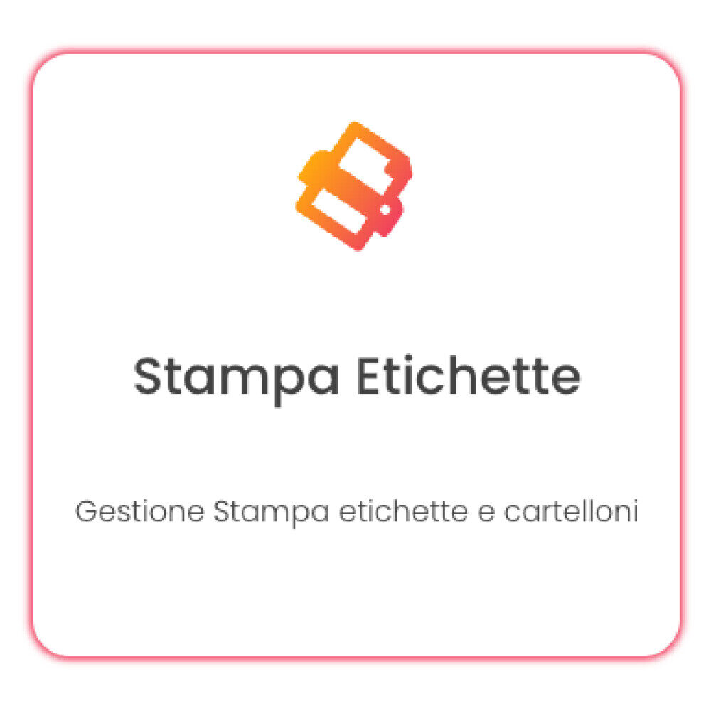 Stampa etichette_JStore Platform